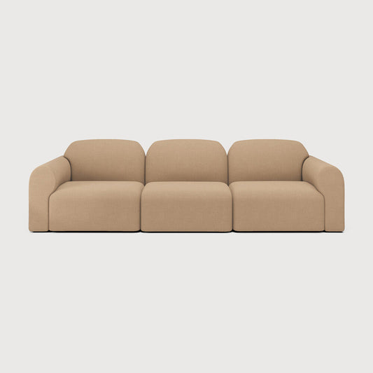 Bulky modular sofa set